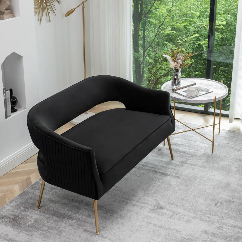 Chynna 51.2'' Velvet Loveseat
