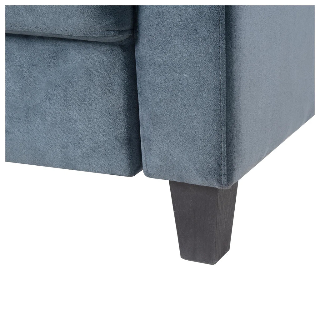 Modern Sectional Sofa, Comfortable L-Shaped Fabric Couch for Small Space, Living Room Bedroom Office
