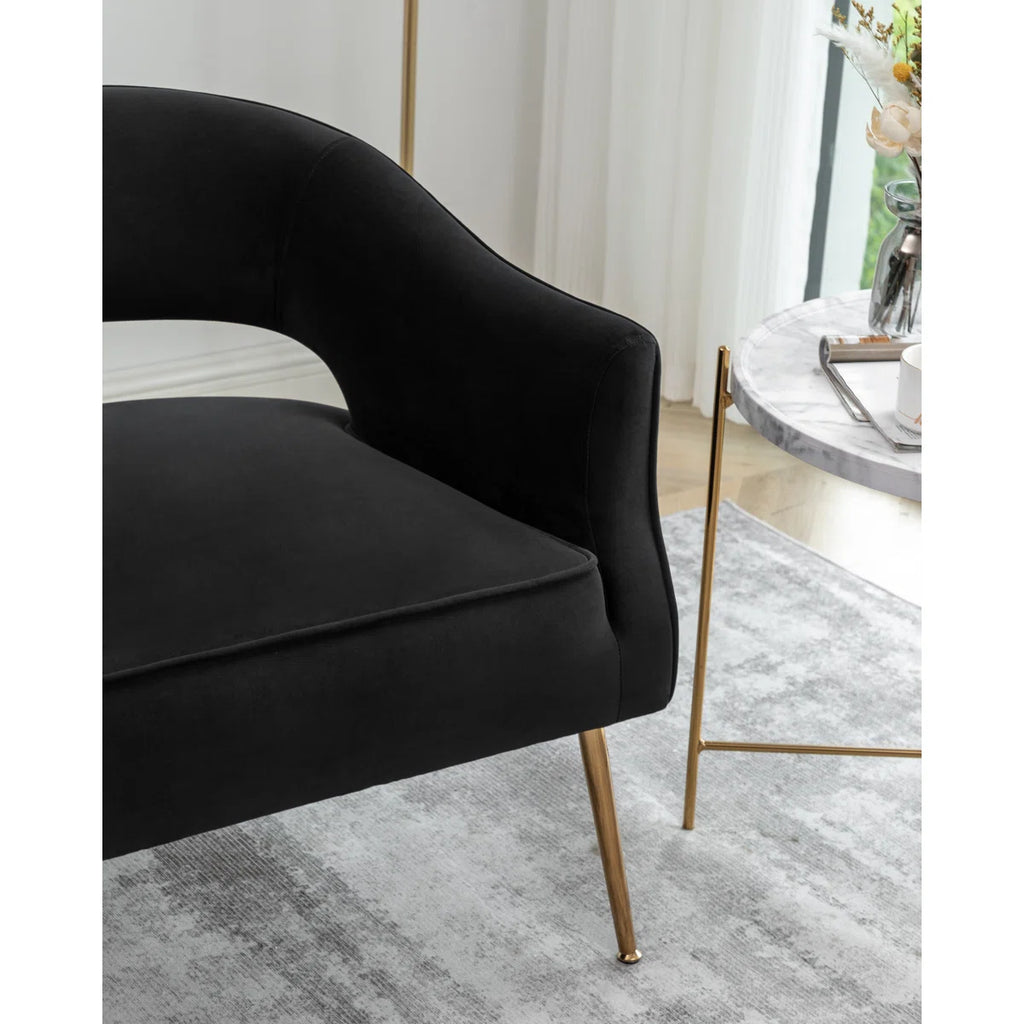 Chynna 51.2'' Velvet Loveseat