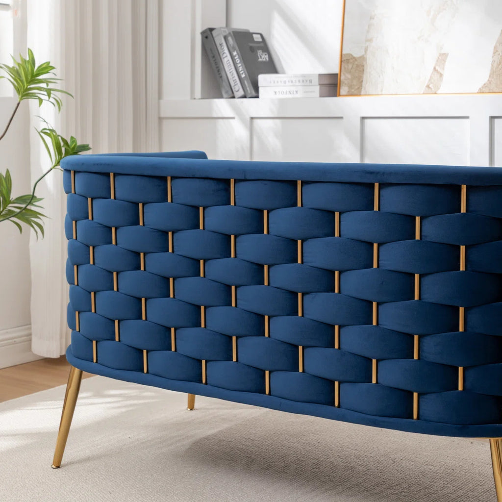 Cristen Upholstered Velvet Loveseat