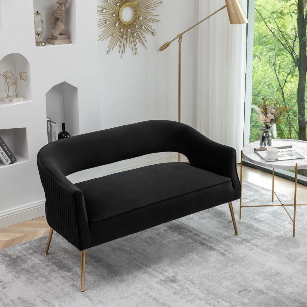 Chynna 51.2'' Velvet Loveseat