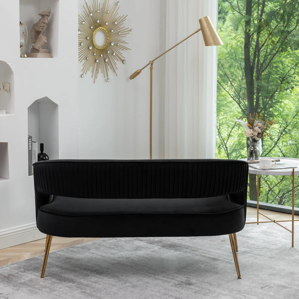 Chynna 51.2'' Velvet Loveseat